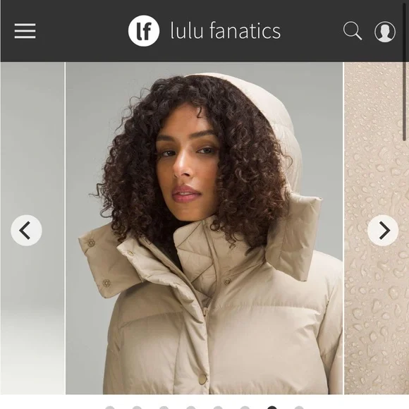 Lululemon Wunder Puff Super-Cropped Jacket Trench Size 6 - Picture 13 of 16